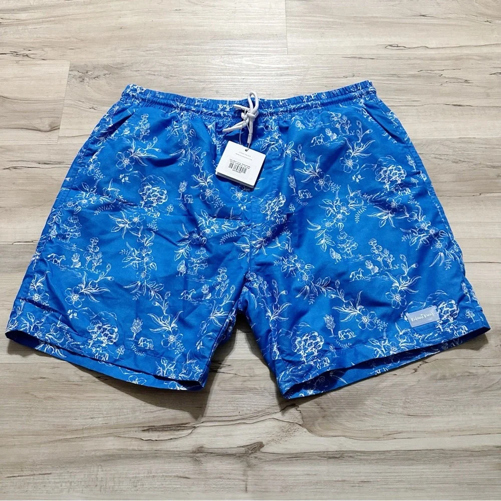 NEW Kulani Kinis Men's Swim Trunks Rodeo Romeo‎ Size 2XL